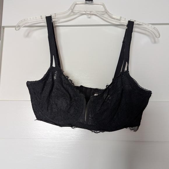 Auden black lace bra size 36dd